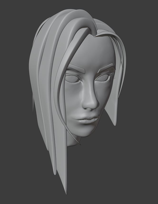 Redhead  3D print model_7