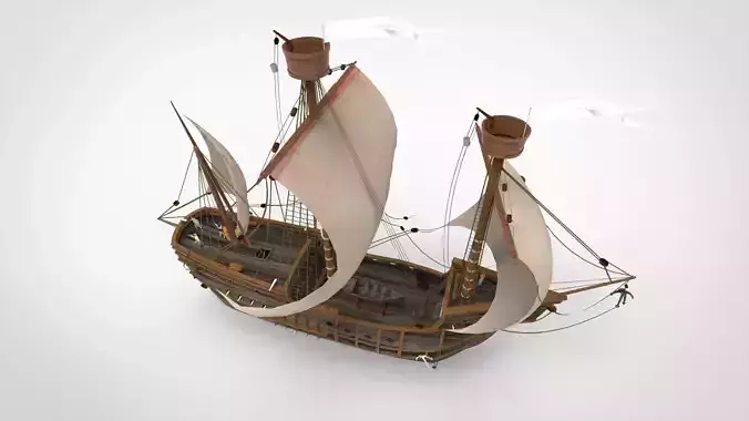 Sailing Ship 3D model
