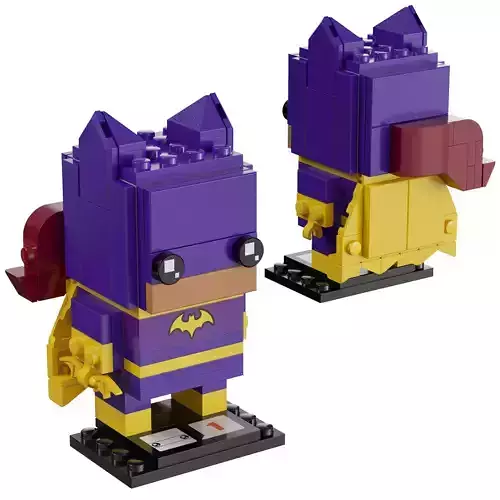 Lego BrickHeadz - 41586 Batgirl 3D model