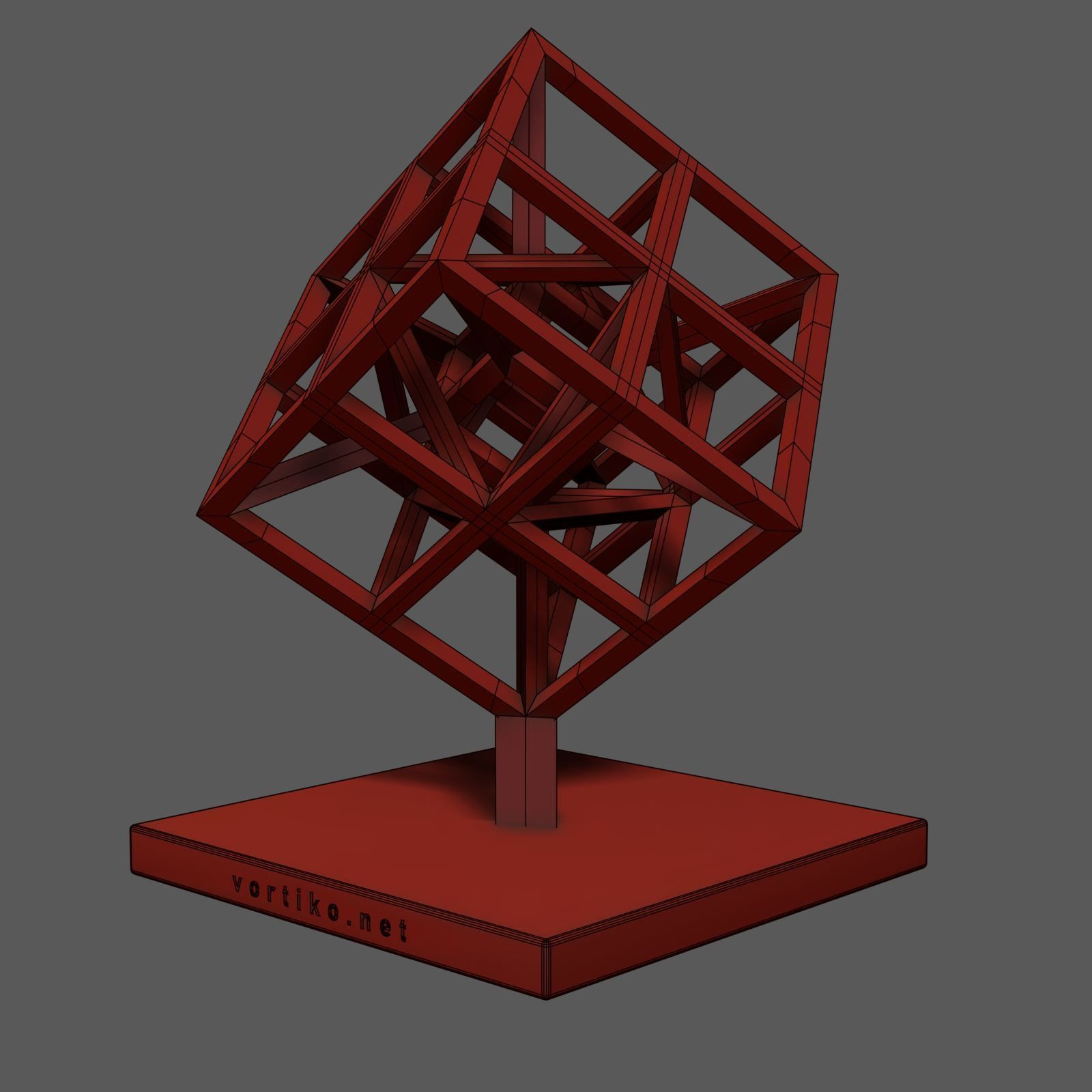 Hyper Cube 3D print model_12