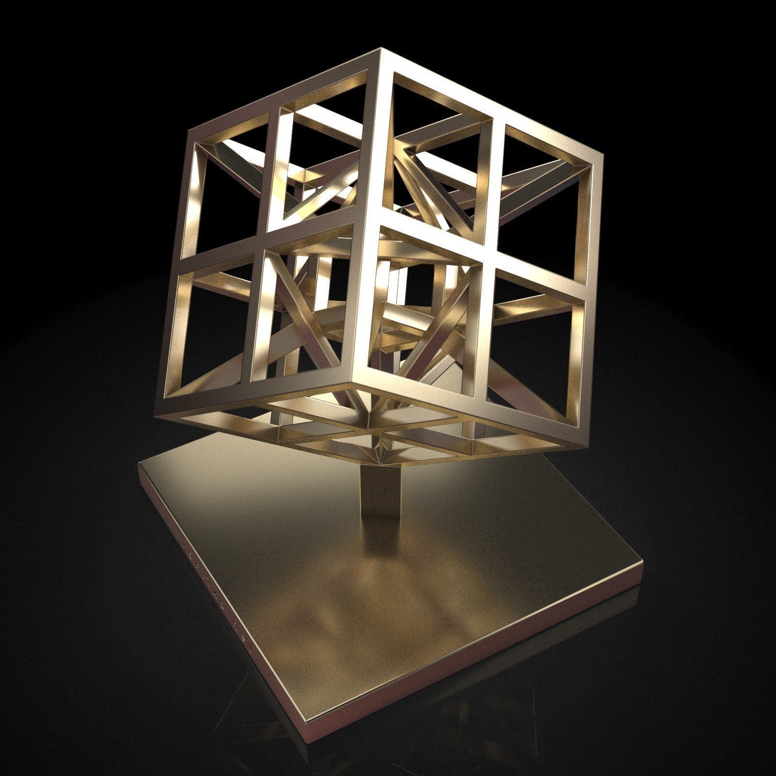 Hyper Cube 3D print model_7