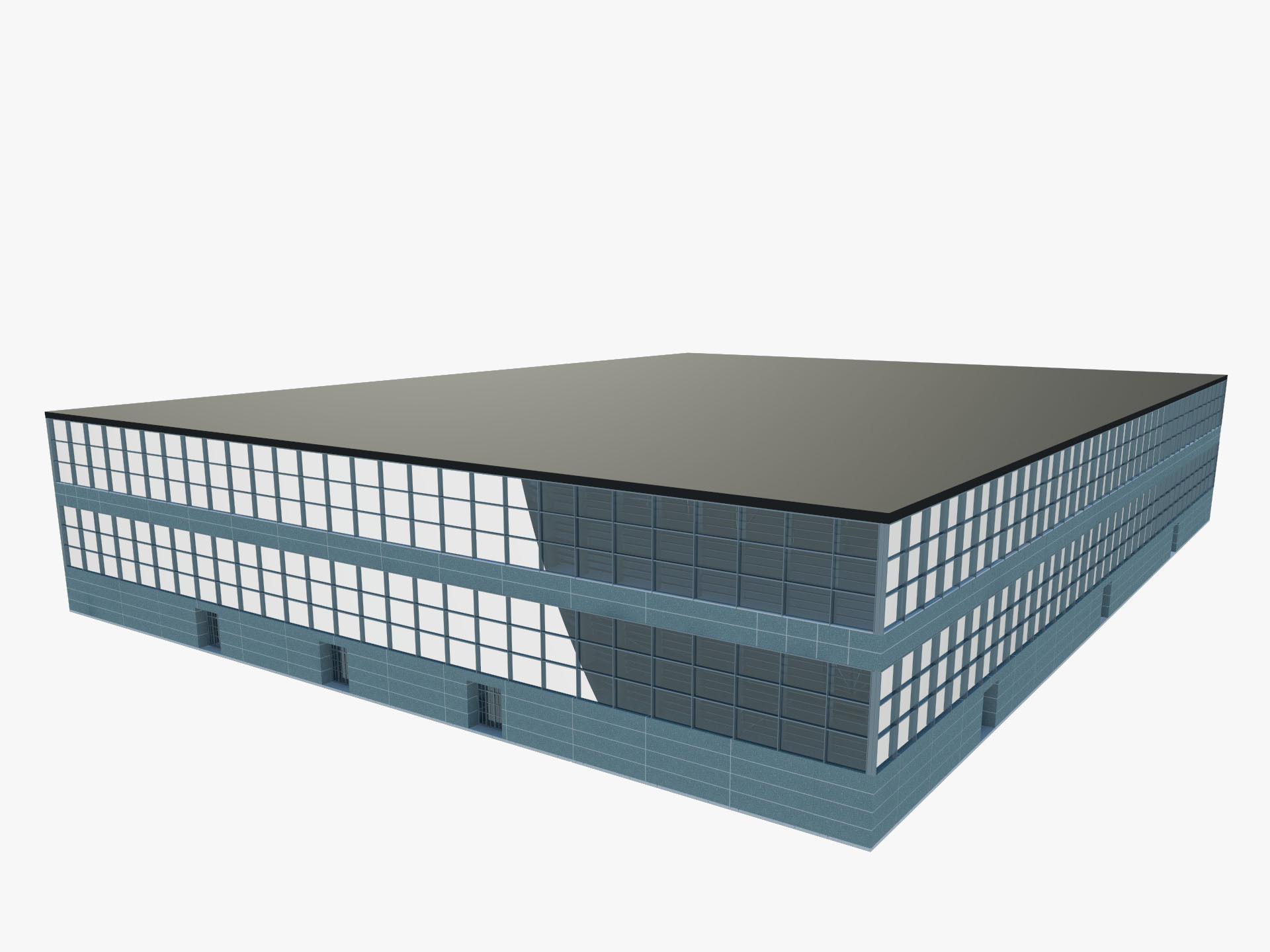 Exhibition Hall 23 3D model_10