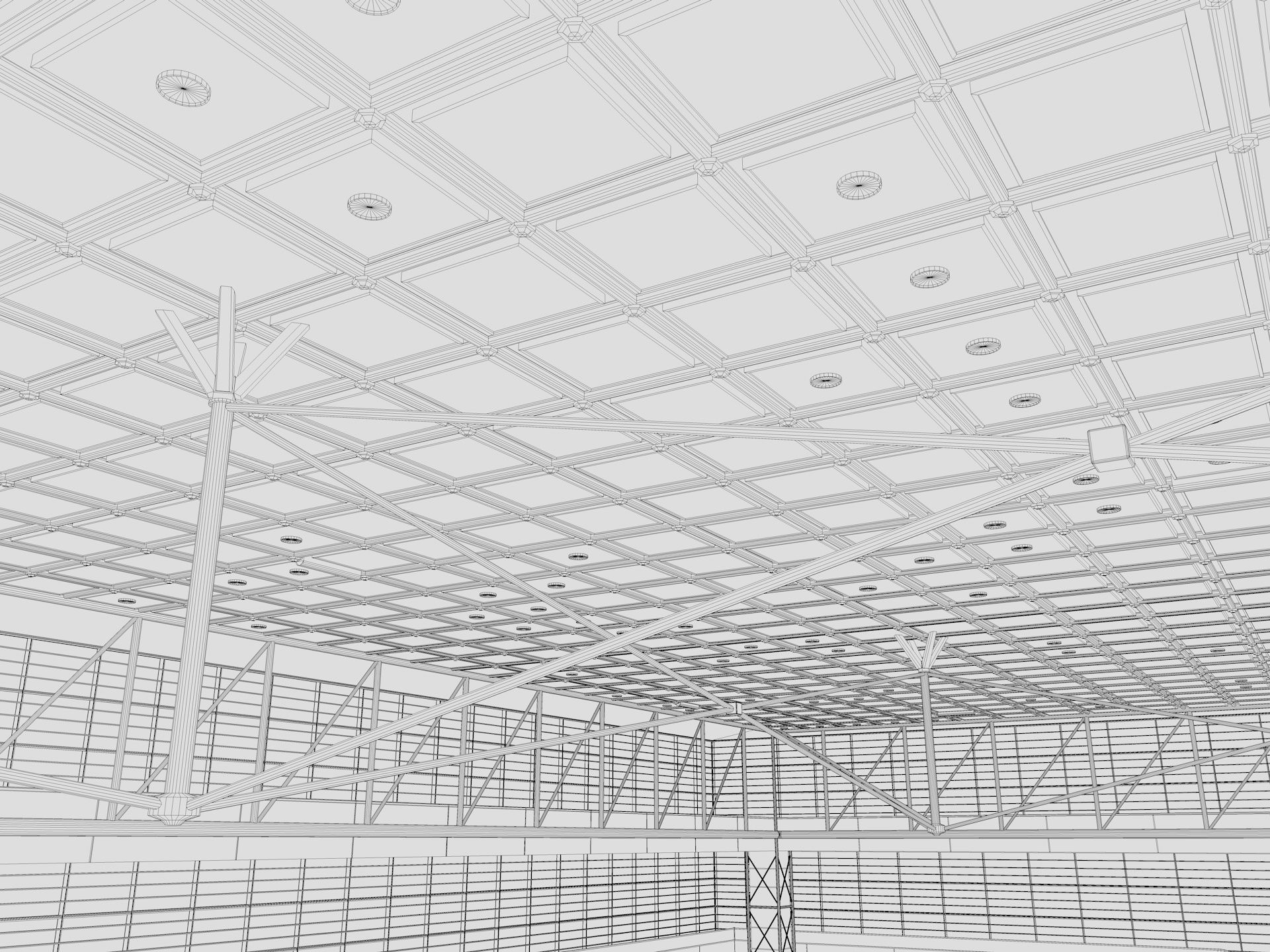 Exhibition Hall 23 3D model_20