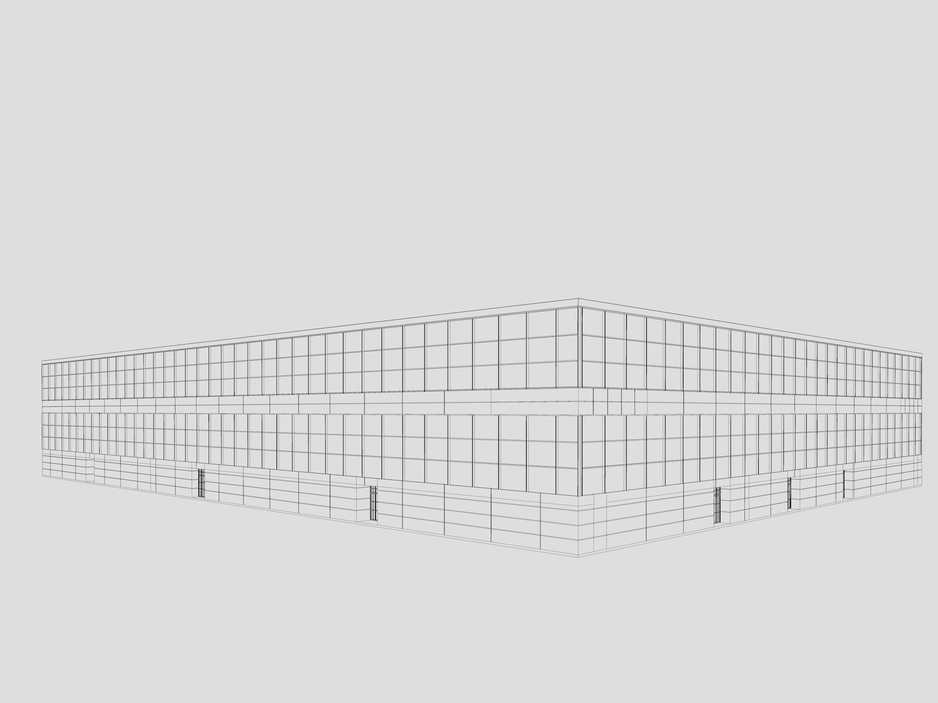 Exhibition Hall 23 3D model_16