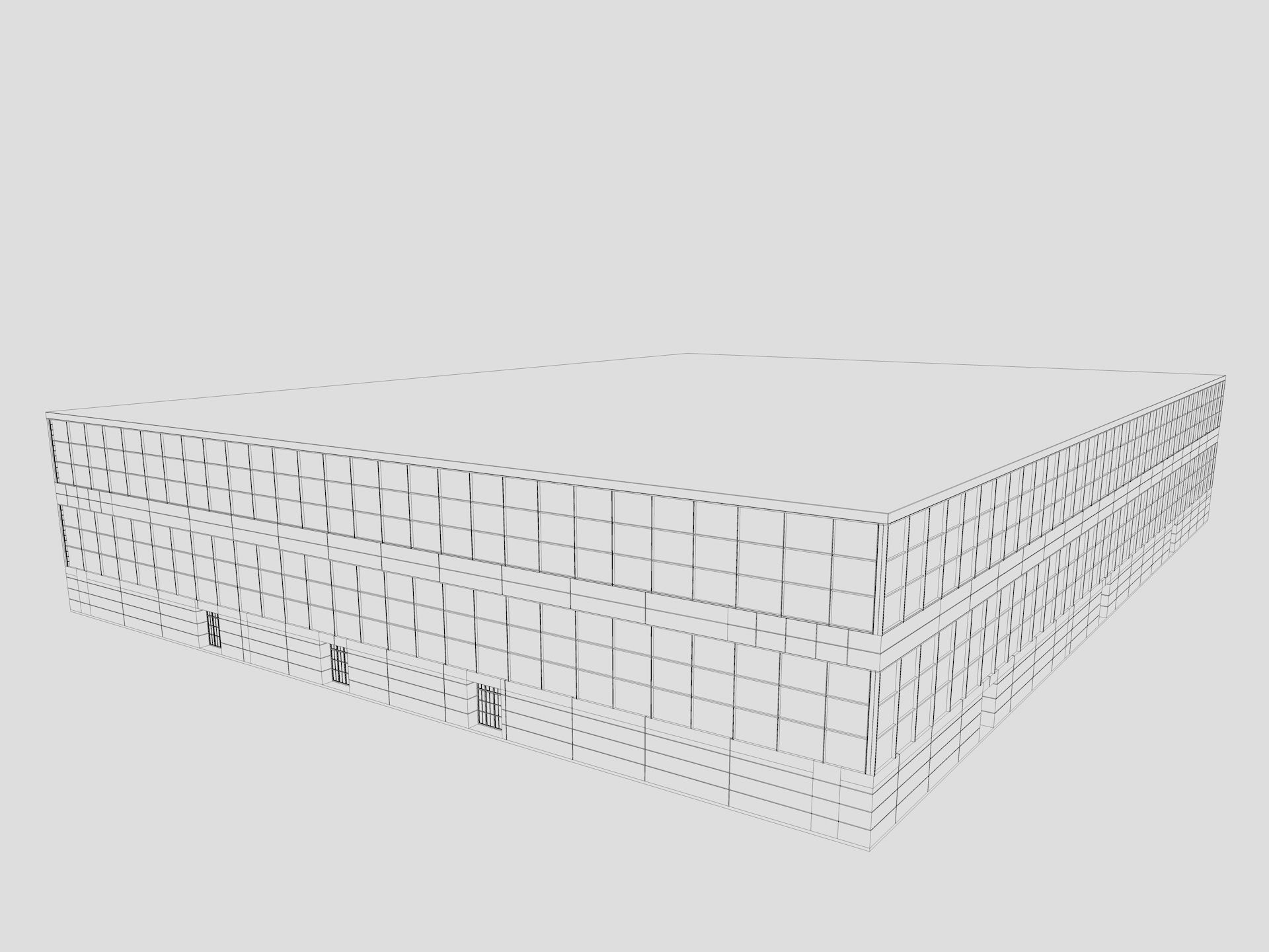 Exhibition Hall 23 3D model_21