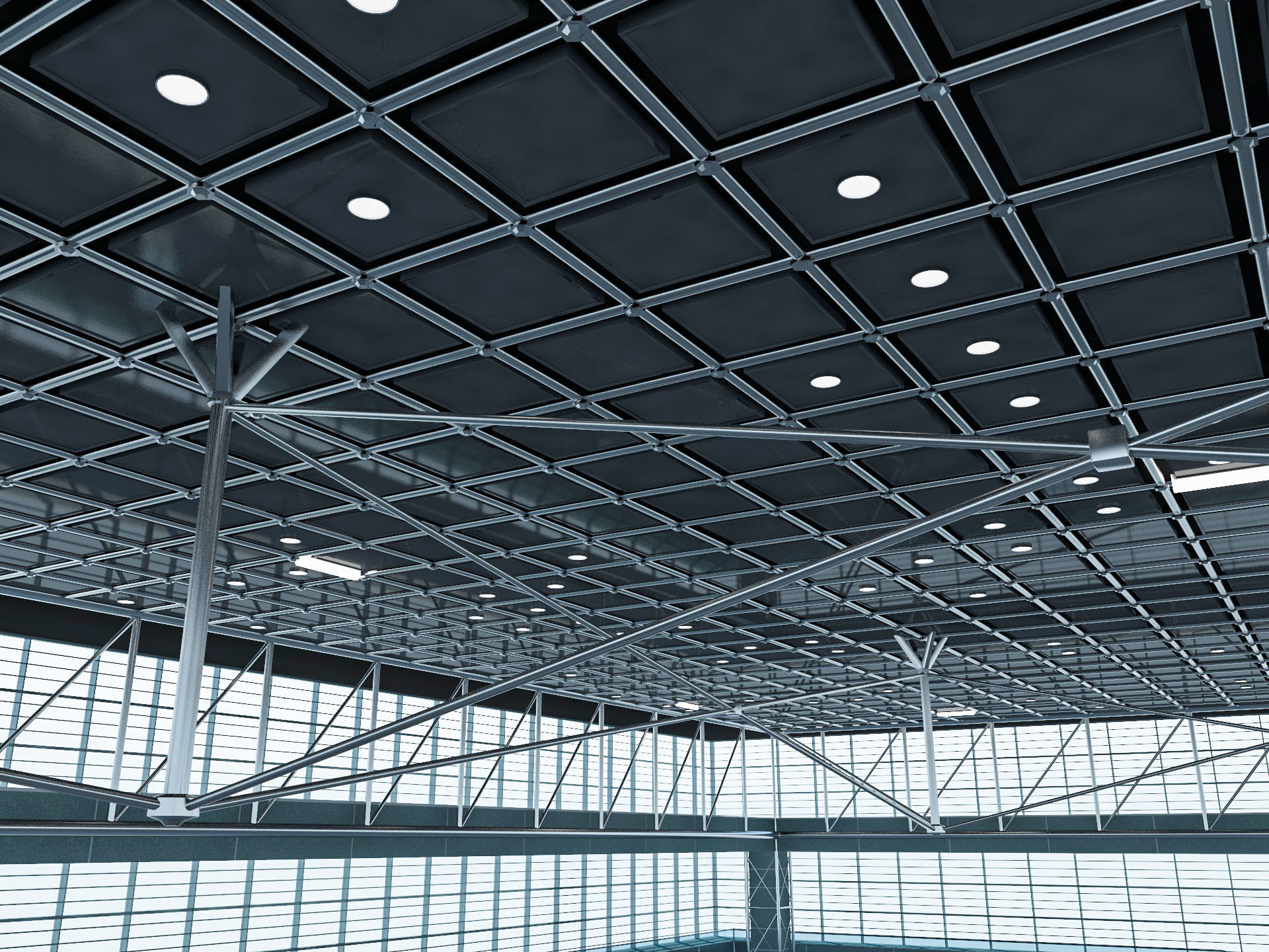 Exhibition Hall 23 3D model_8