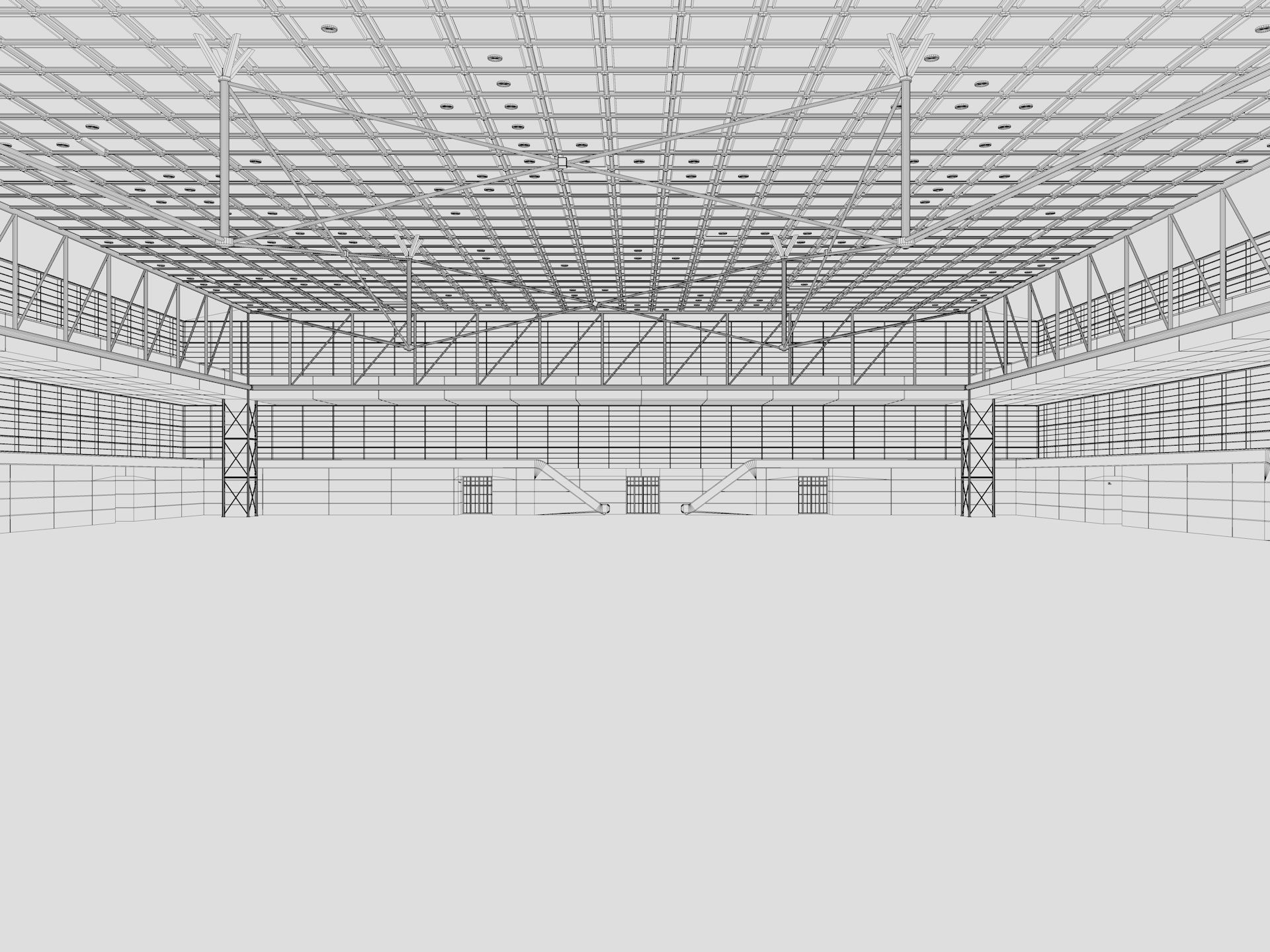 Exhibition Hall 23 3D model_11