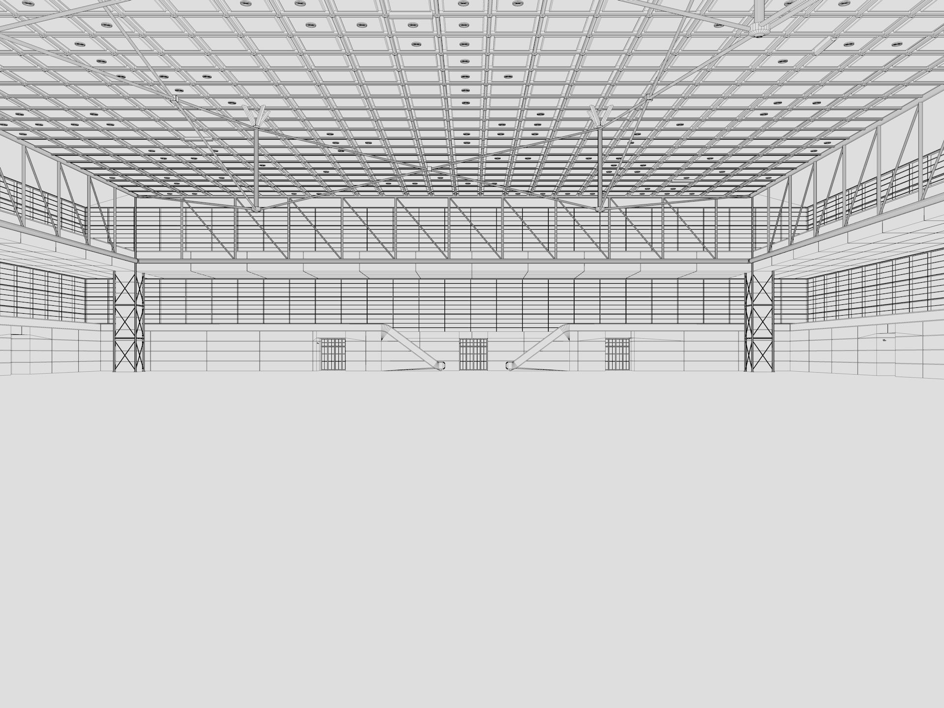 Exhibition Hall 23 3D model_14