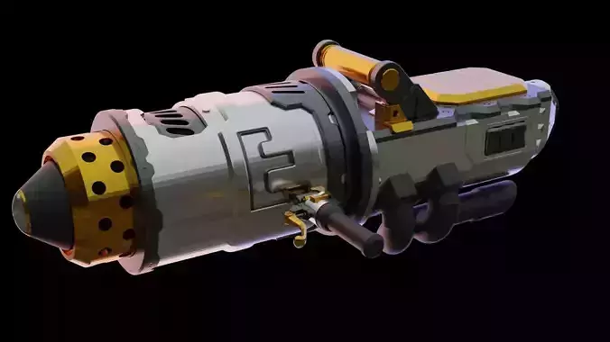 APEX LEGENDS FUSE ROCKET LAUNCHER 3D print model