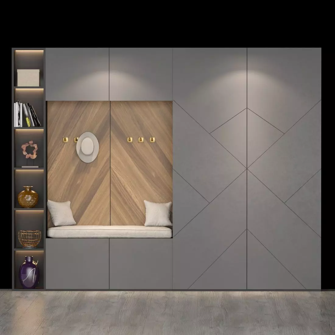 hall furniture 49 3D model