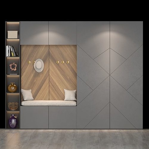 hall furniture 49 3D model