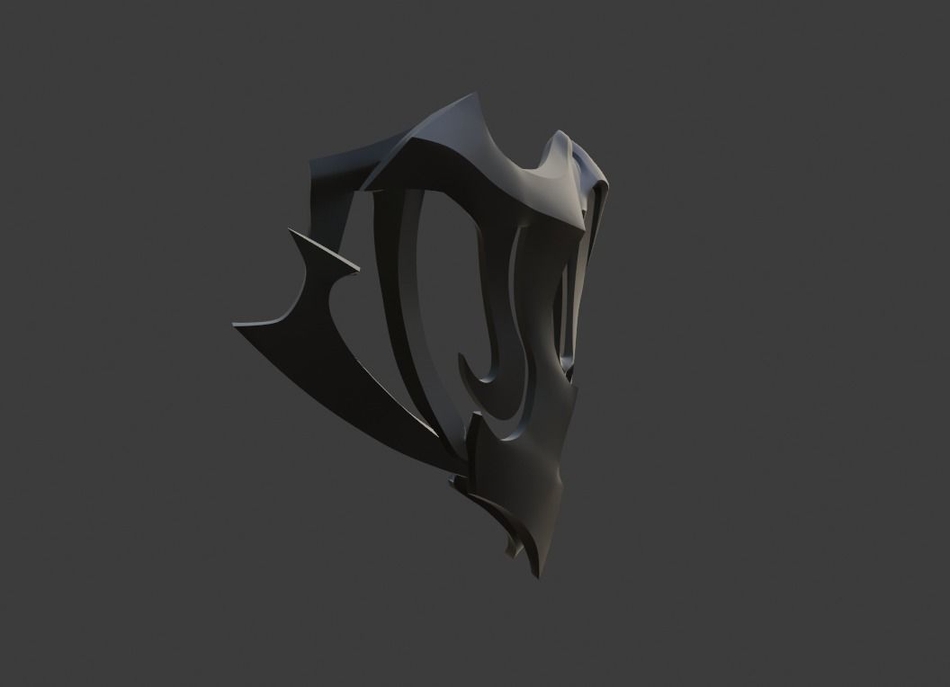 Noob Saibot mask from Mortal Kombat 11 - Han Ba 3D print model_3