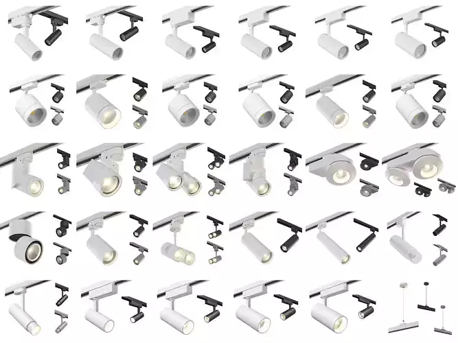 Track Lights  Lightstar Collection of 30 LED Lamps Items 