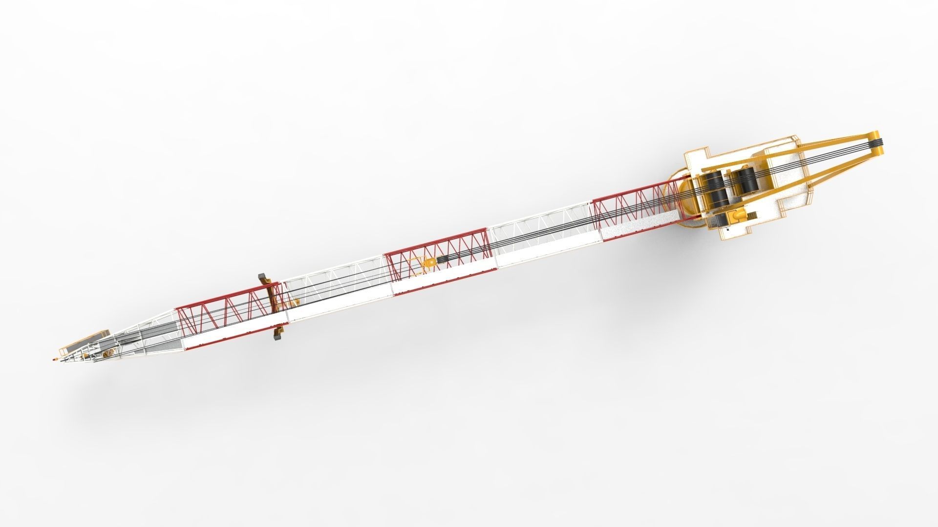 Tower Crane 3D model_5