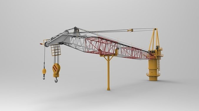 Tower Crane 3D model