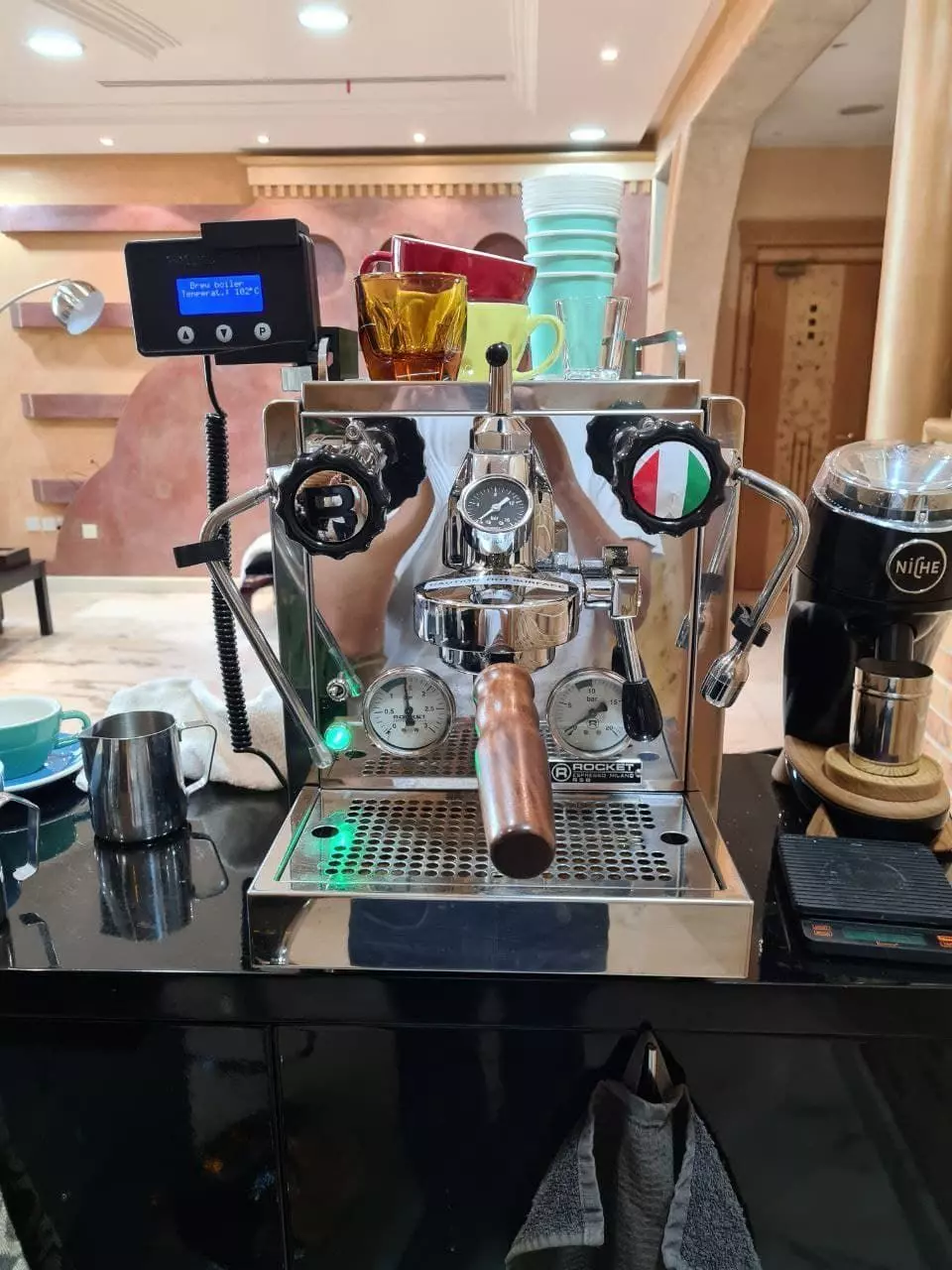 Rocket R58 PID holder and mount 3D print model