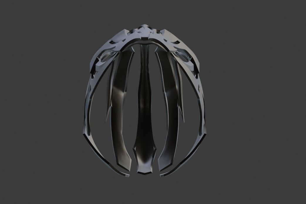 Noob Saibot helmet from Mortal Kombat 11 - Han Ba 3D print model_7