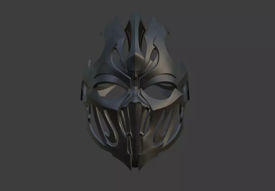 Noob Saibot helmet from Mortal Kombat 11 - Han Ba 3D print model_0