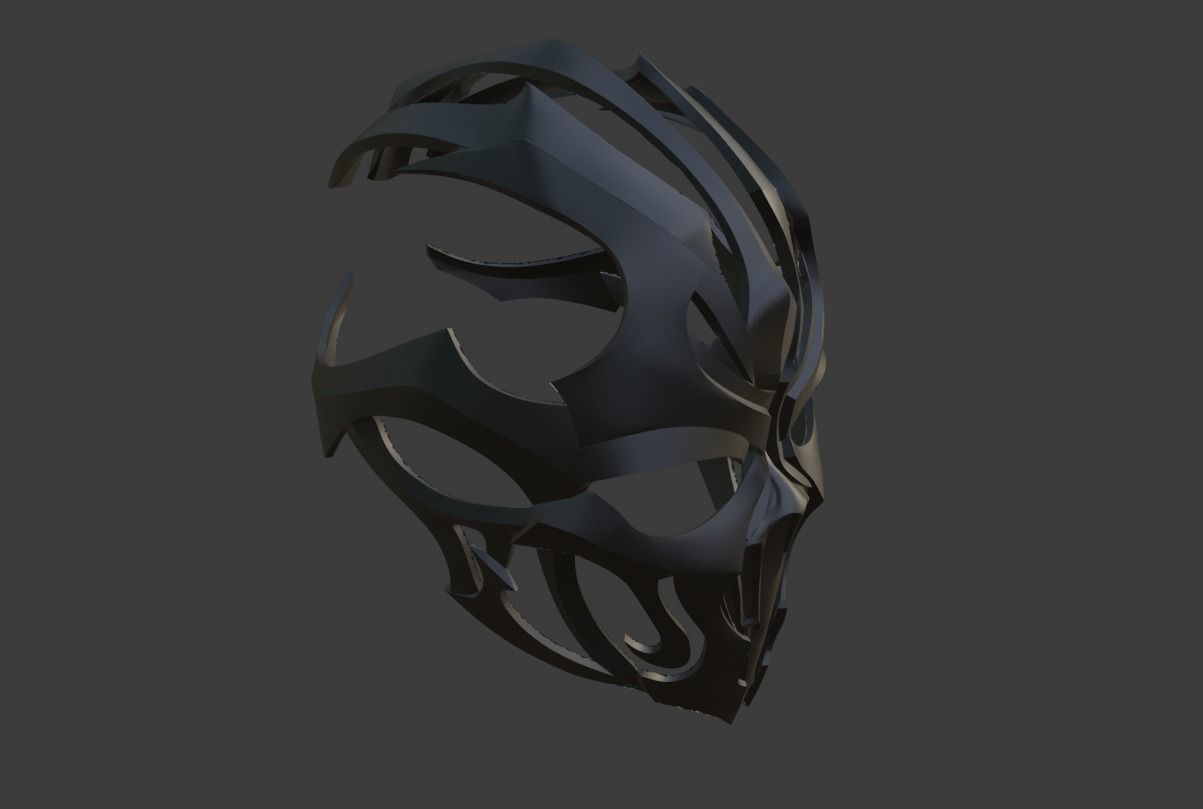 Noob Saibot helmet from Mortal Kombat 11 - Han Ba 3D print model_6