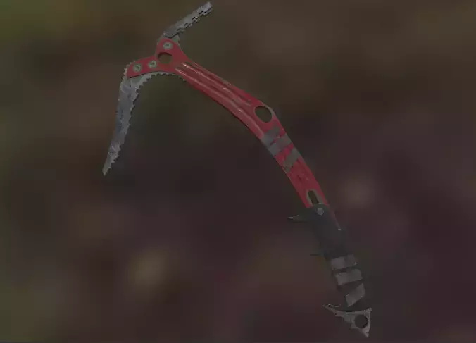 Tomb Raider Ice Axe Low-poly 3D model
