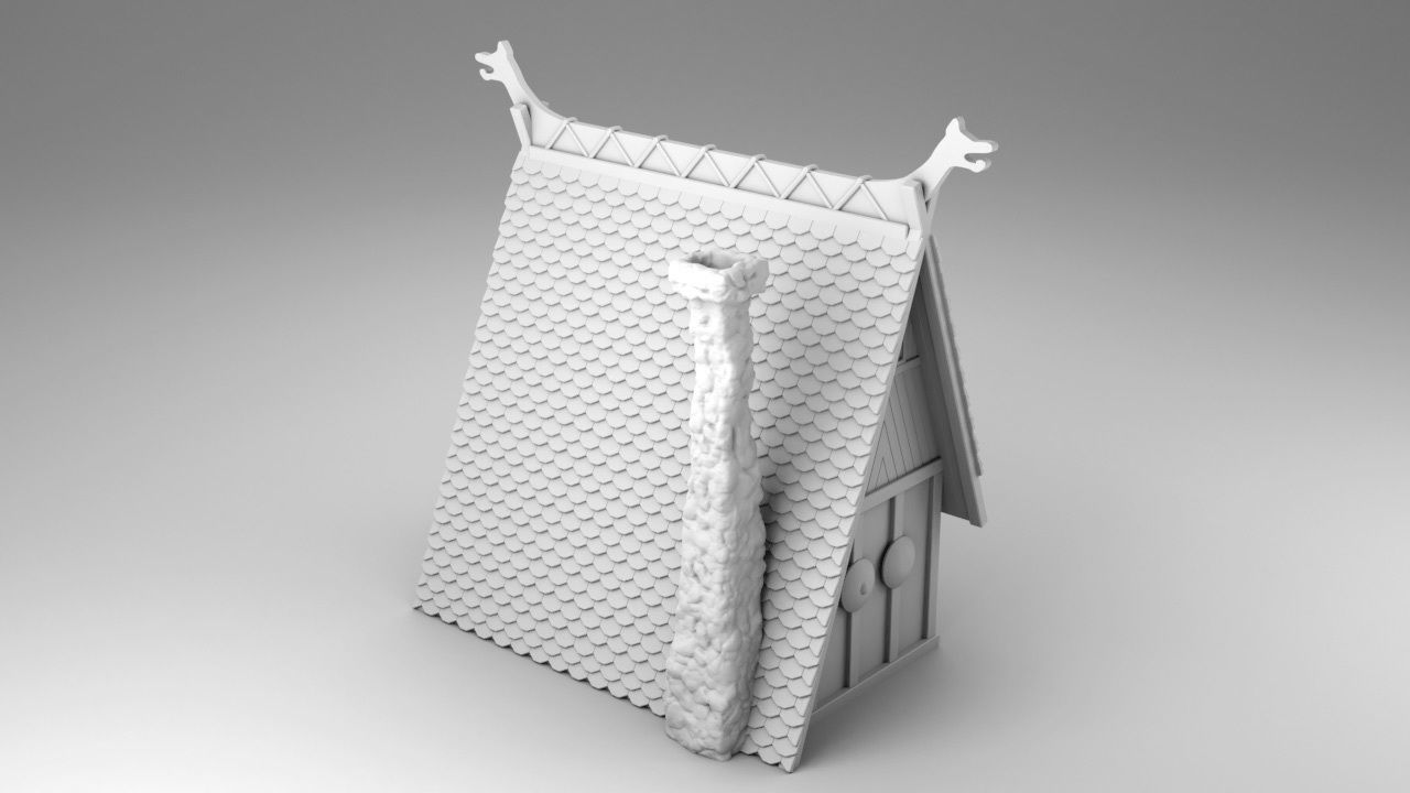 House on the swamp 3D print model_2
