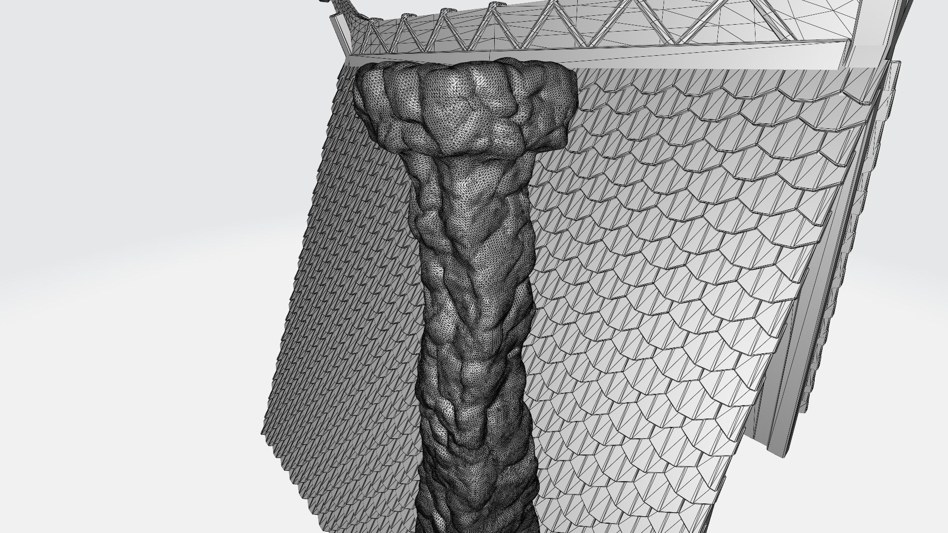 House on the swamp 3D print model_6