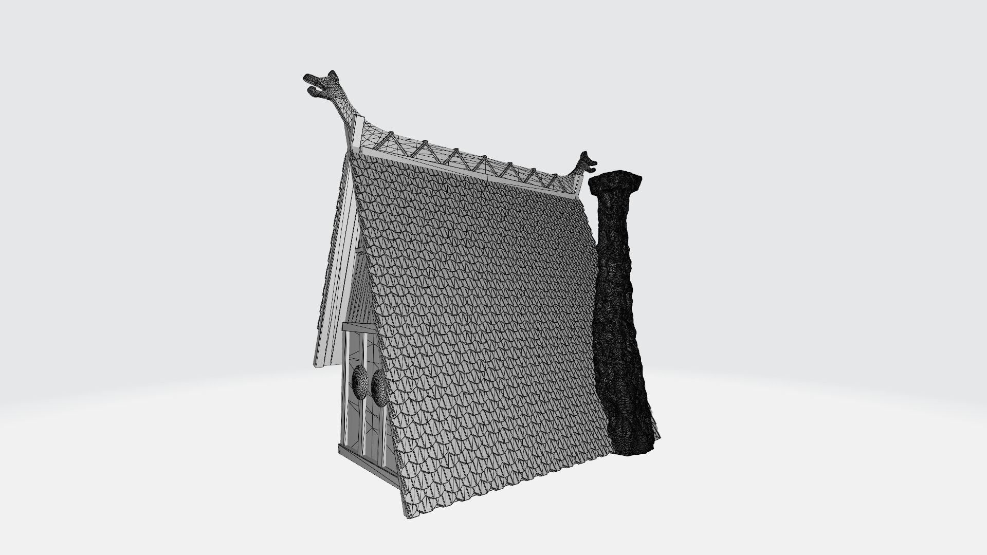 House on the swamp 3D print model_5