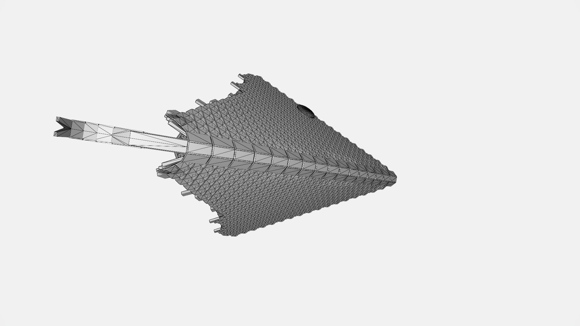 Vikings house on the swamp 3D print model_6