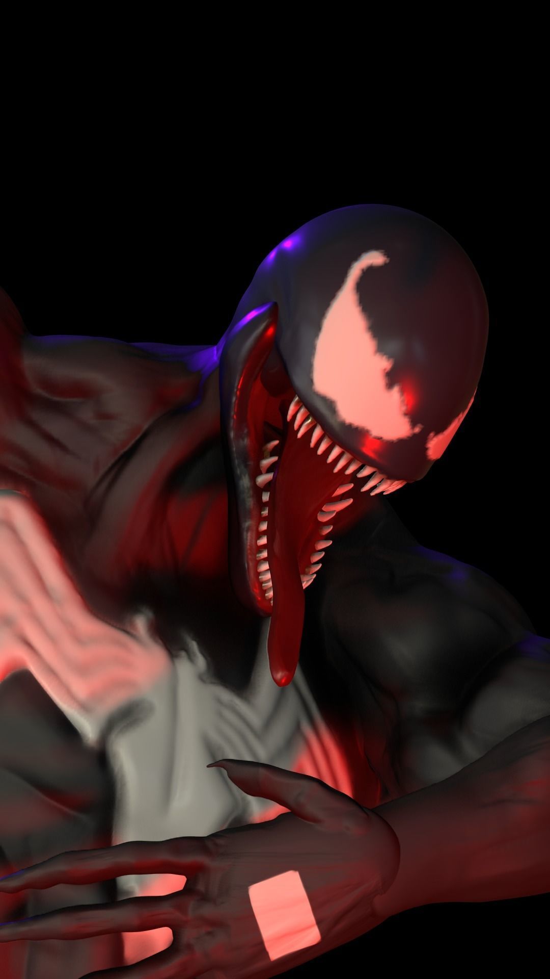 Spider Man and Venom 3D model_12
