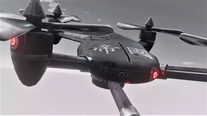 Air Force Combat Drone in 2 colors