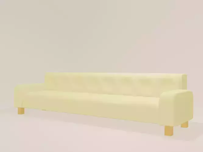 Sofa in cream color
