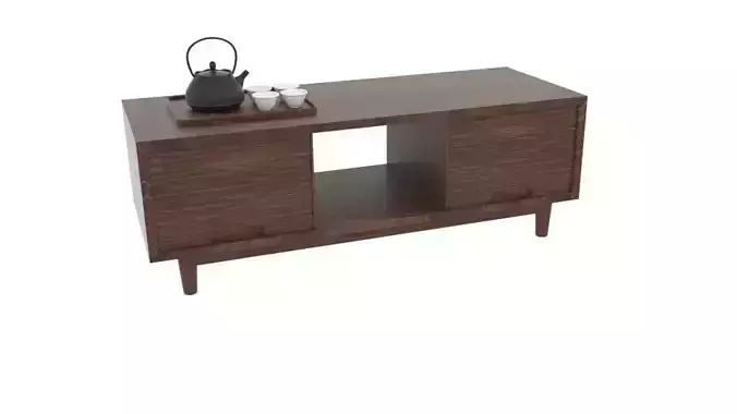  Japanese Art Table Double Set