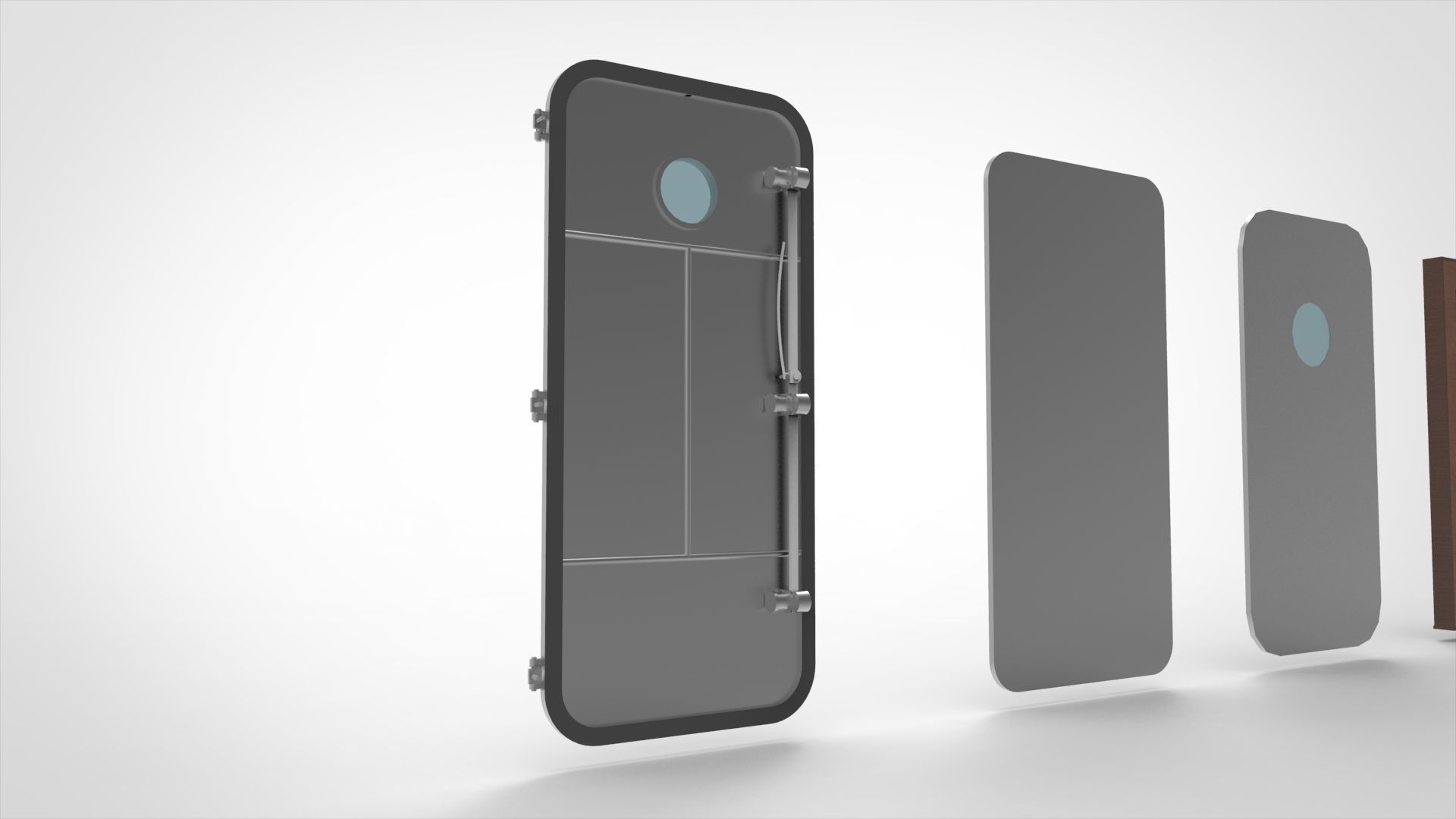 Ship Door 3D model_3