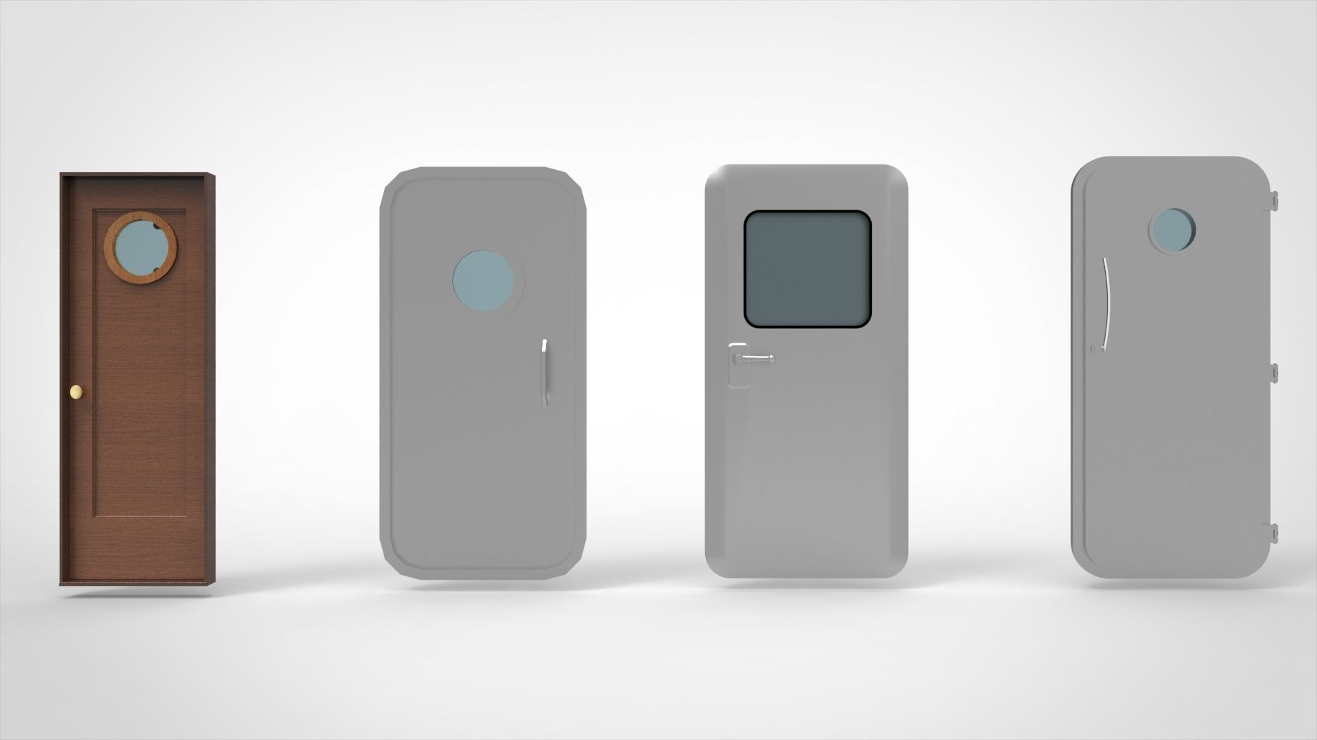 Ship Door 3D model_6