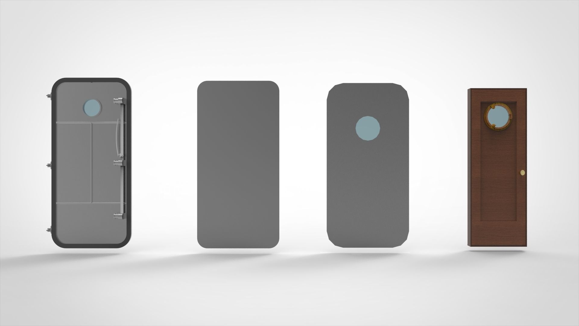 Ship Door 3D model_1