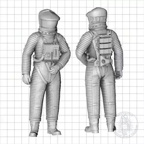 2001 A Space Odyssey - Standing Astronaut Free 3D print model