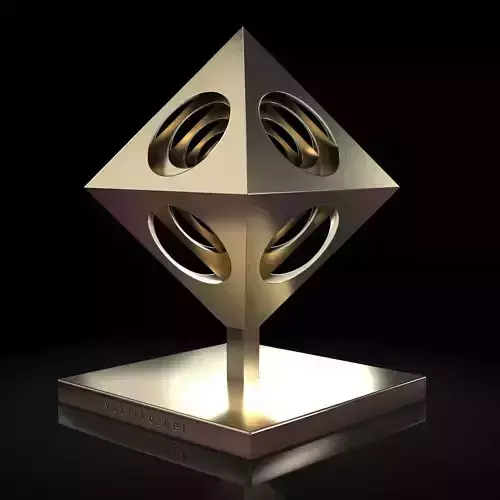 OctaEcho cube 3D print model