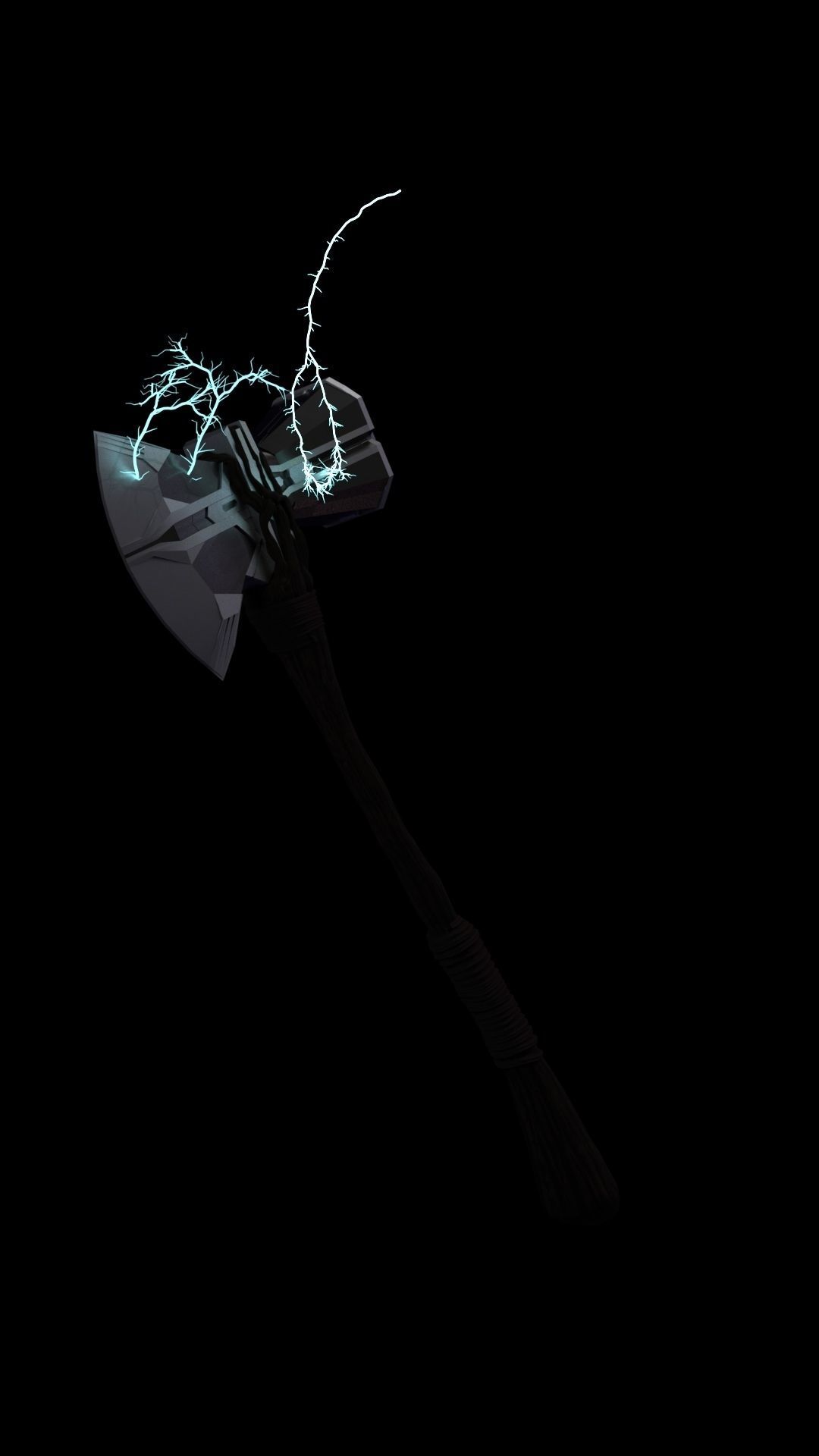 Stormbreaker axe 3D model_13