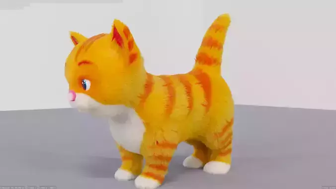 Fur Cute Cat kitten No Rig
