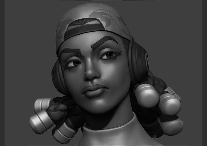 Valorant Raze - STL for  3D printing 3D print model