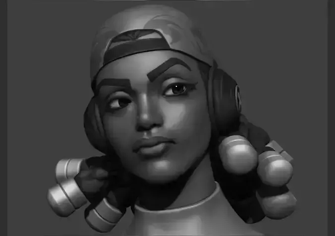 Valorant Raze - STL for  3D printing 3D print model