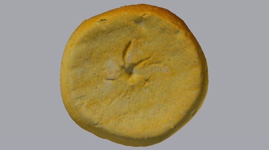 White Bread Low-poly 3D model_14