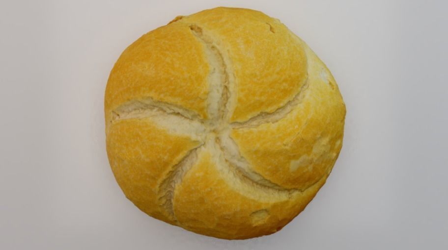 White Bread Low-poly 3D model_3