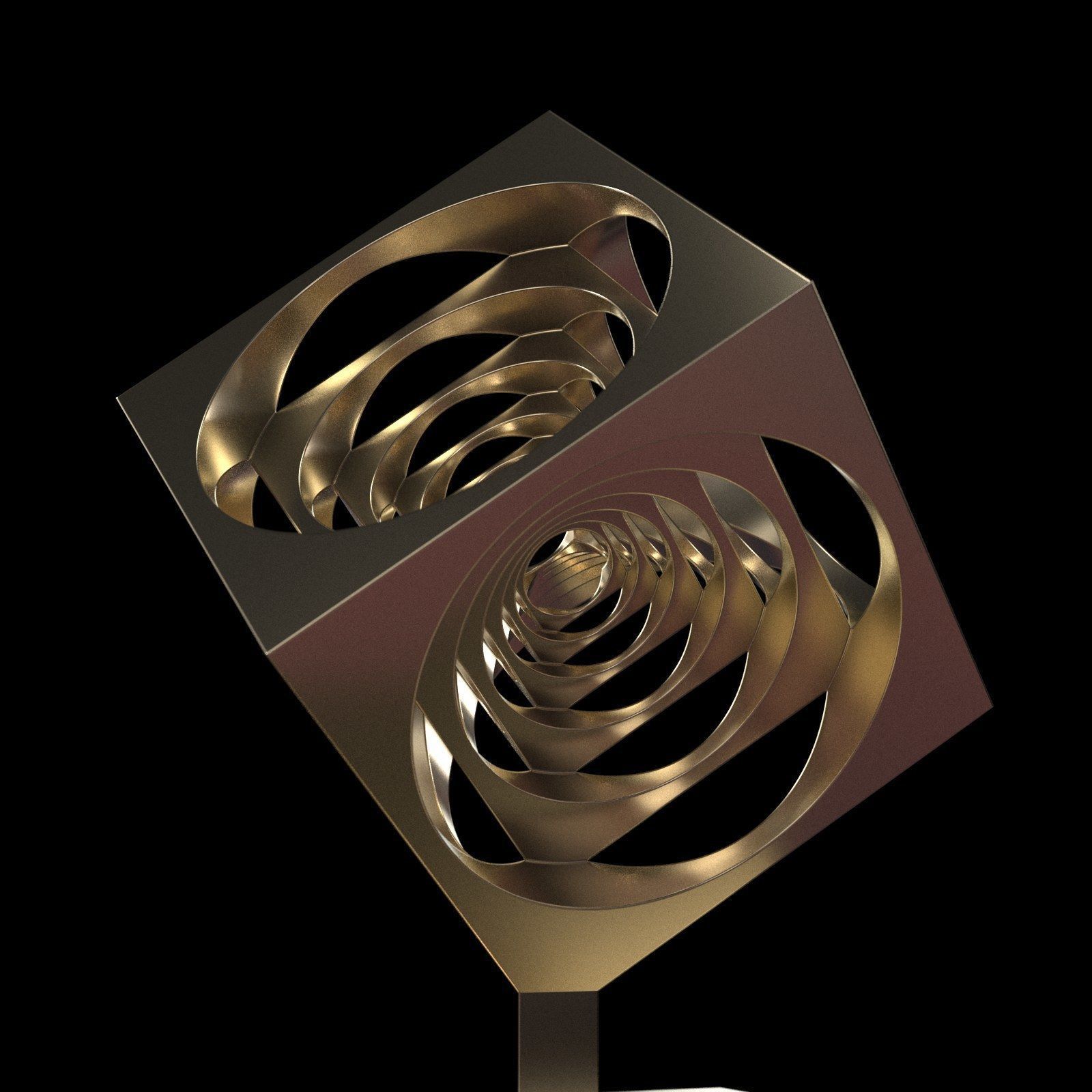 Turners Cube 3D print model_26