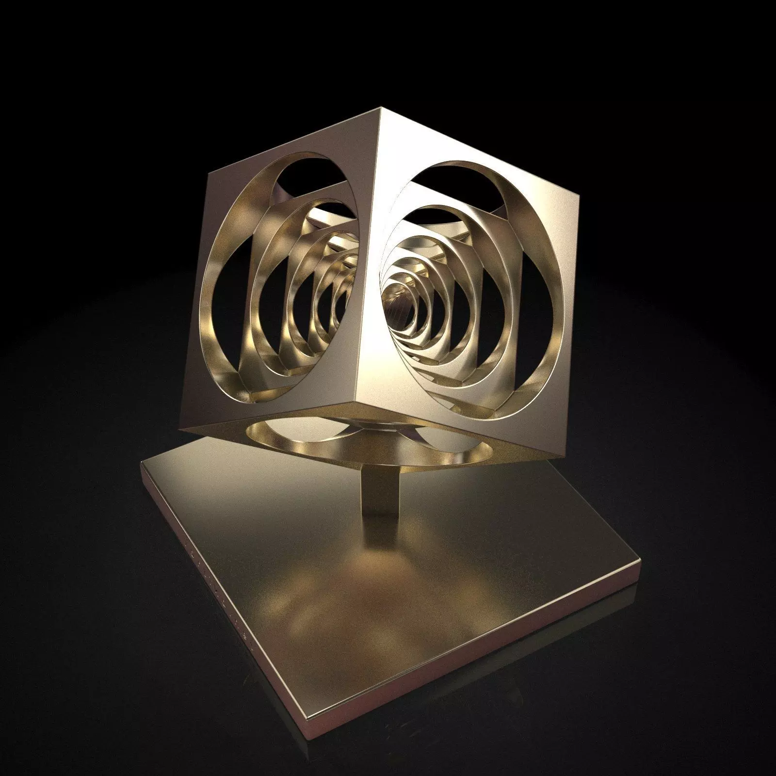 Turners Cube 3D print model_0