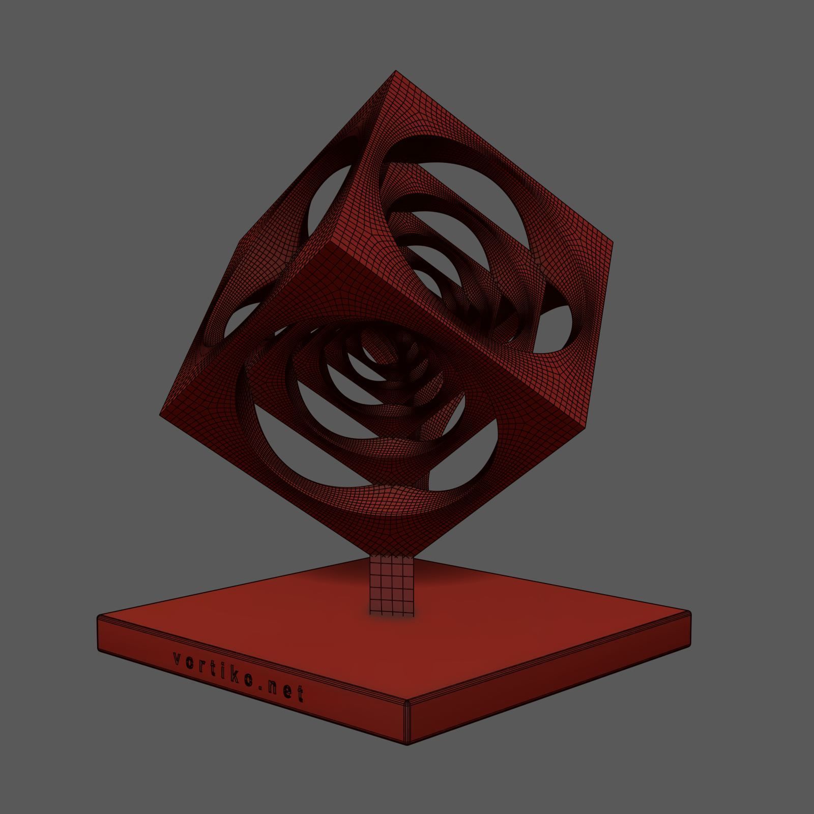 Turners Cube 3D print model_3