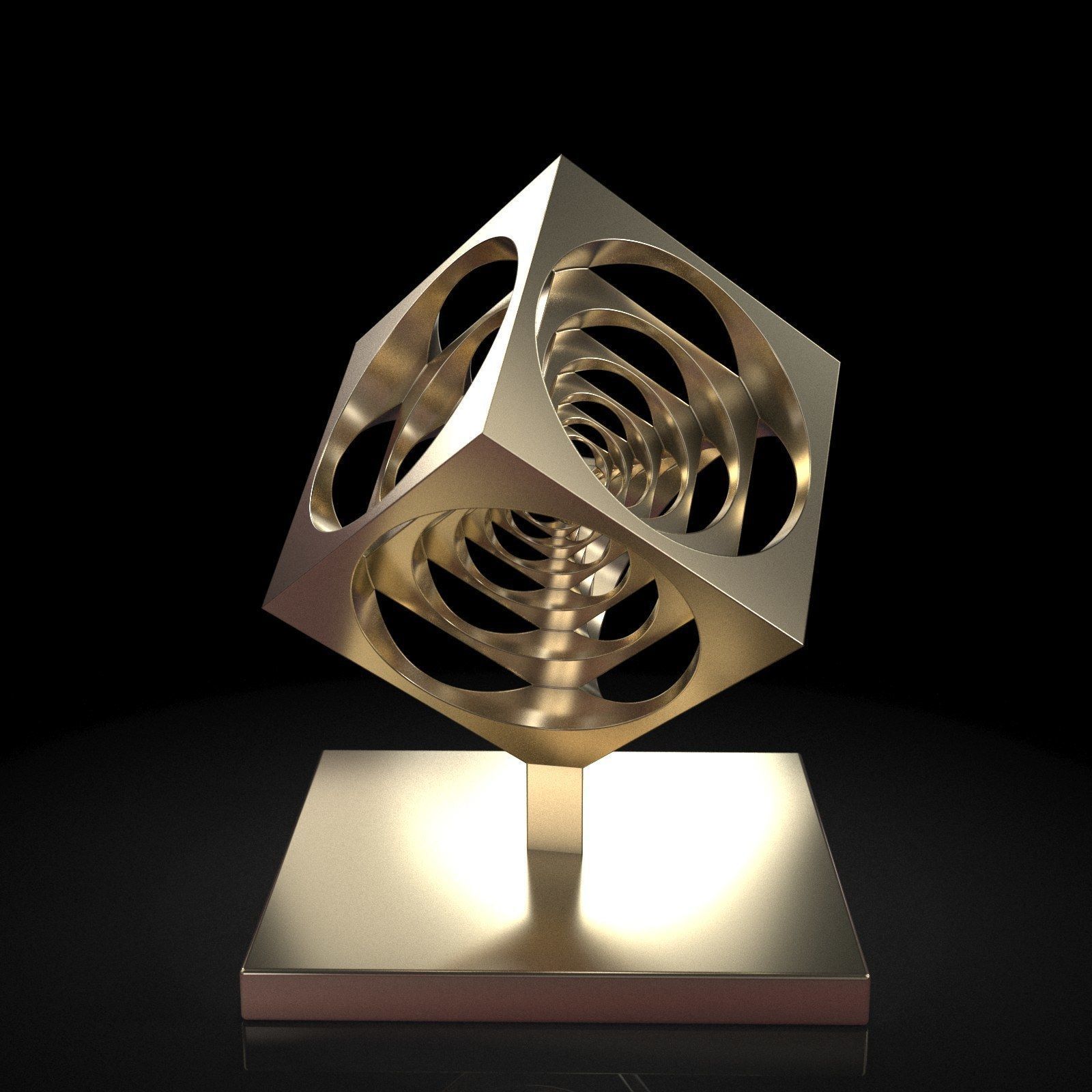 Turners Cube 3D print model_17