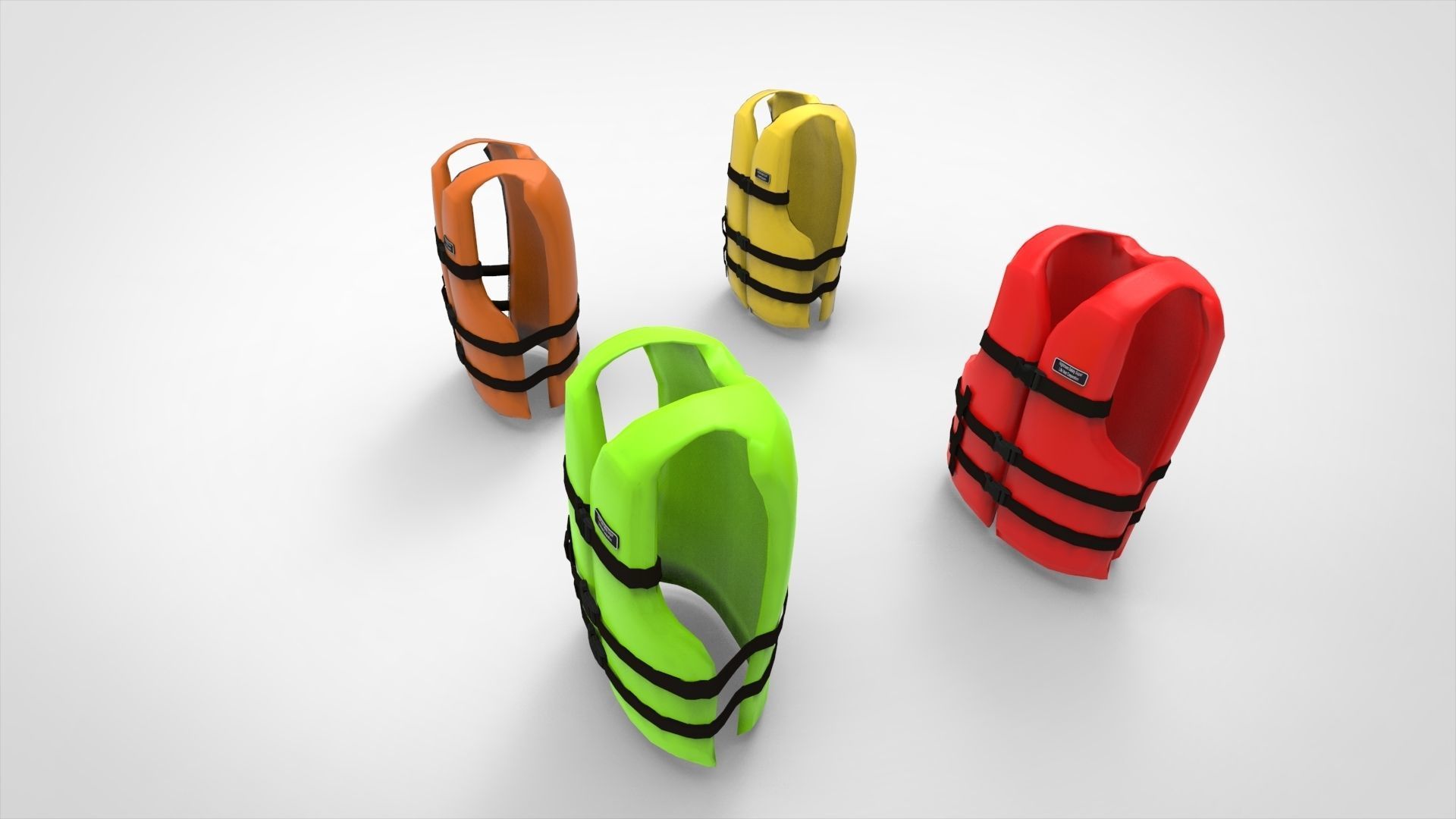 Life Jacket 3D model_3