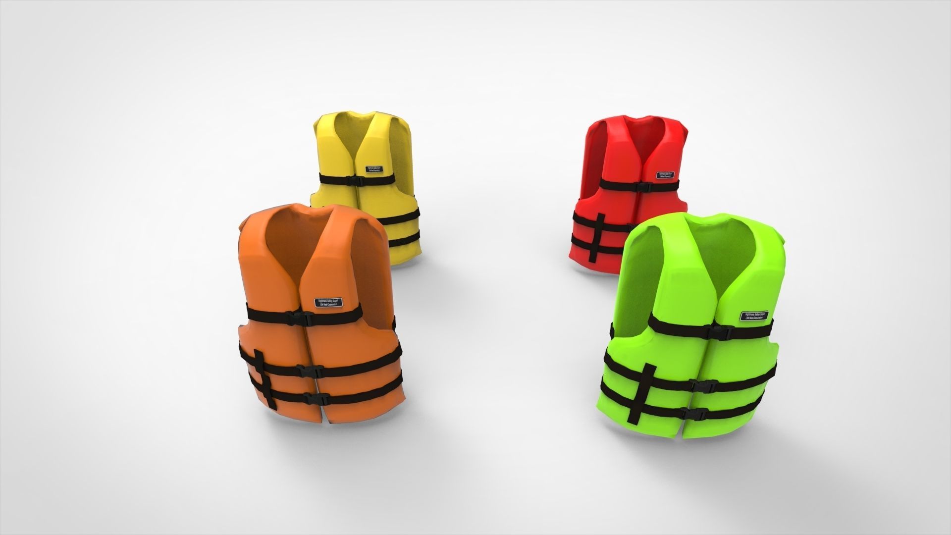 Life Jacket 3D model_2