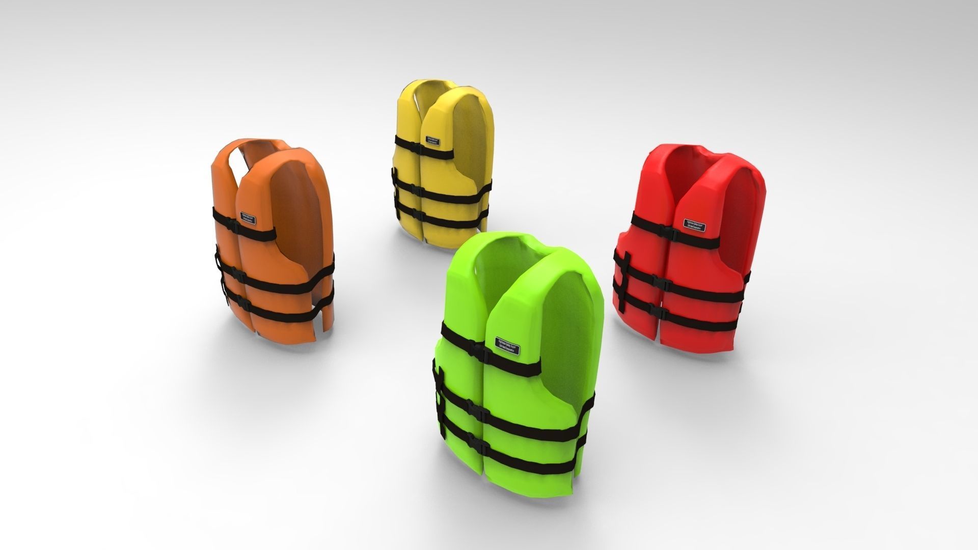Life Jacket 3D model_1